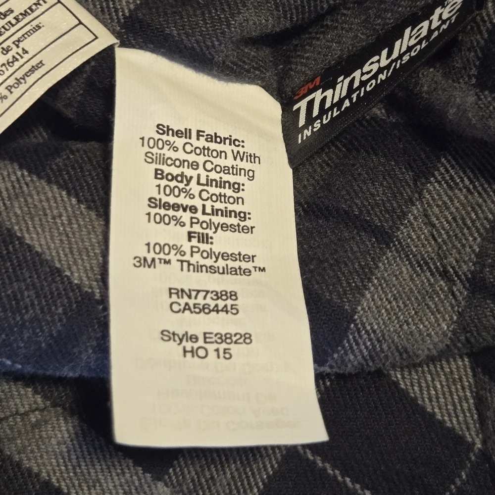 J Crew Mens Black Thinsulate Lined Hayes Waxed Canvas Cargo Field Coat XS